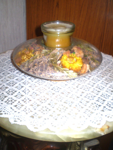 Bougeoir pot pourri - bougeoir, pot-pourri_porte