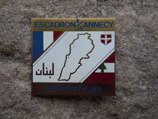 INS 166 . GENDARMERIE . OPEX . LIBAN . BEYROUTH 85 . EGM 6 / 15 . LOCAL  SUPERBE