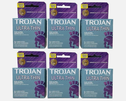 Pack trojan ultra thin - trojan,