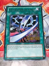 Carte YU GI OH LACERATION DE SABRE TU03-FR011