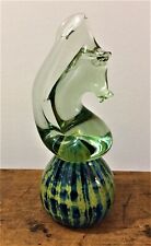 Sulfure presse papier tête d’hippocampe en cristal - Voir descriptif