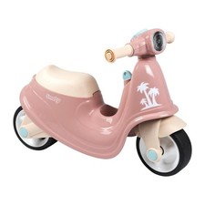 Smoby - Porteur scooter Rose - Coffre a Jouets - Roues silencieuses Dés 2ans