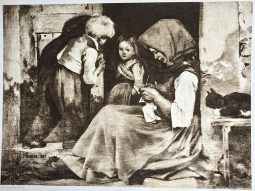 Héliogravure 1906 d - héliogravure,, d'après
