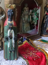 SCULPTURE EN BOIS VIERGE NOIRE