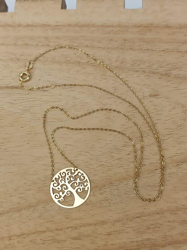 Collier jaune carats - collier,