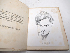FERNAND POUEY CARDIAQUES POEMES 1929 EO 500 EX. Portrait SURREALISME Rare