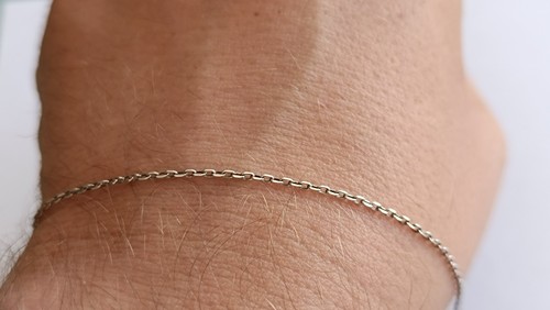 Bracelet fin chaîne - , maille