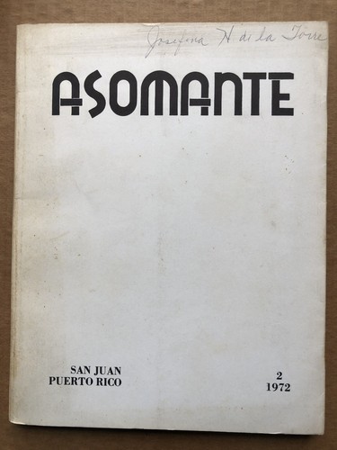 Revista asomante 1972 san - n.2,