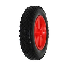 Karting 160mm Diamètre PU Roue Taille 1.25-4.00 Rouge Plastique Kart