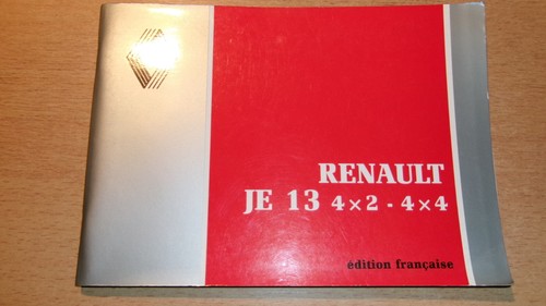 Rvi renault je13 4x2 - renault,