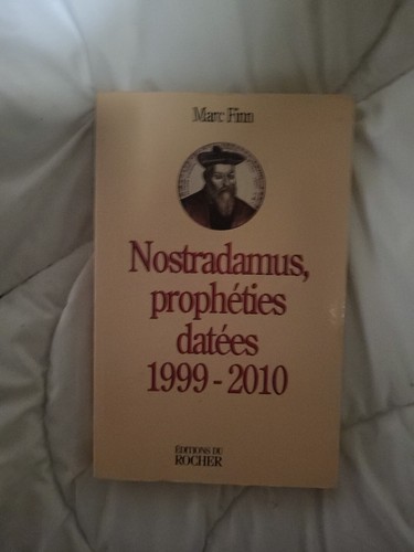 Livre nostradamus prophéties - livre,