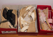 LOT taille 39-40 CHAUSSURE à talon SANDALE d'été ELLE Espadrilles compensées