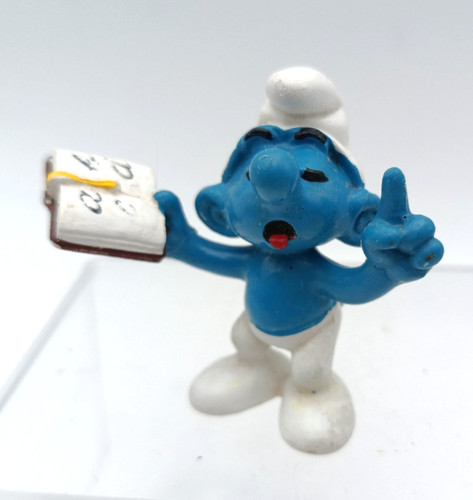 Figurine pvc vintage smurfs - pvc,