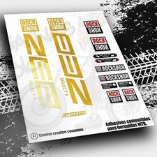 Adhésifs STICKERS compatibles pour les stickers fourches ROCK SHOX ZEB...