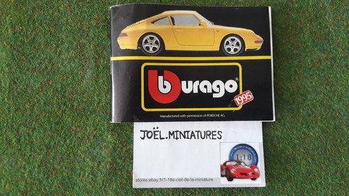 Catalogue burago 1995 petit - catalogue,