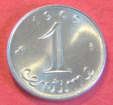 1 centime épi 1969 spl  (non