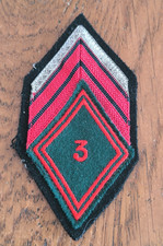 Insigne Patch Losange Caporal Chef 2° Régiment Train   /0108