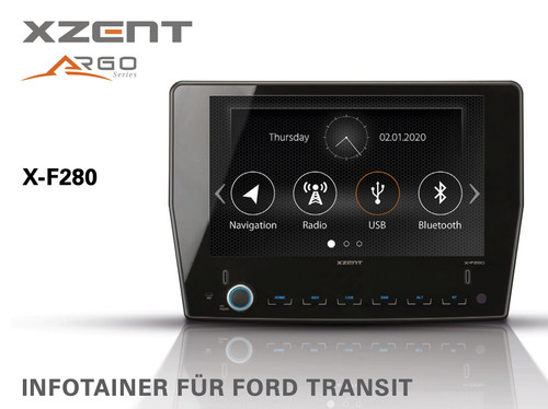 Xzent f280 - xzent, 9"