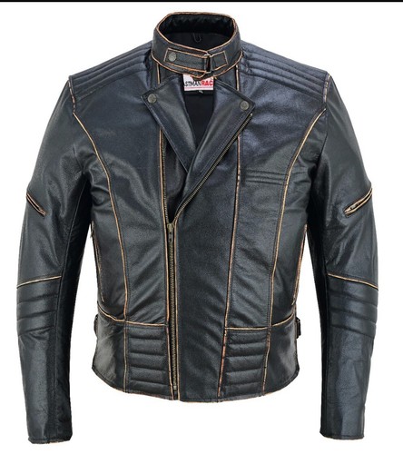 Blouson moto hommes avec - blouson,