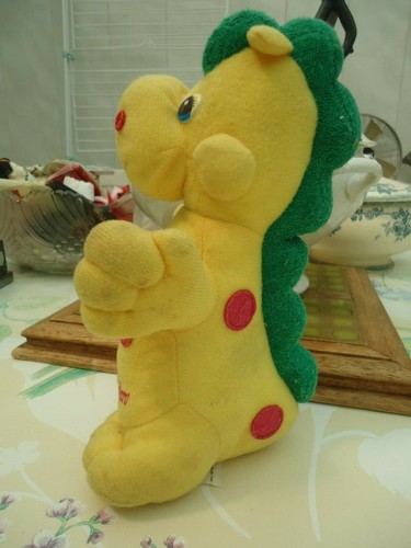 Ancienne peluche dragon - ancienne,