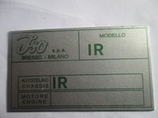 Plaque Bouclier Iso Rivolta Gt