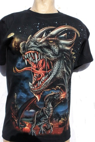 Shirt dragon manche courte - dragon,