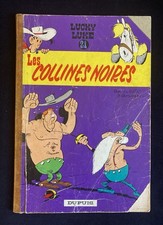 Morris - LES COLLINES NOIRES - LUCKY LUKE 21 DOS JAUNE (1963)