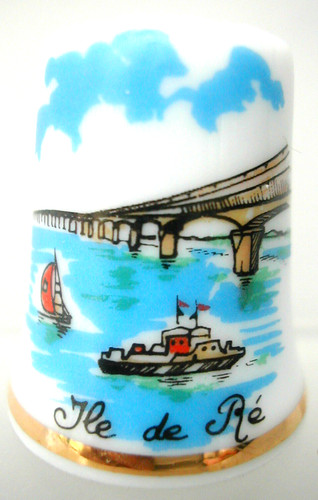 Dé coudre thimble - dé, Île
