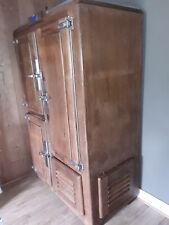 Meuble de cuisine français bois/chrome 1932 en état exceptionnel.