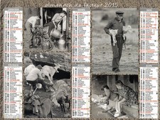 CALENDRIER 2015 Vieux métiers