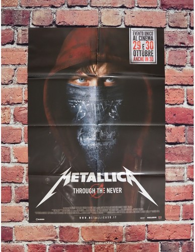 Affiche metallica through - through, the