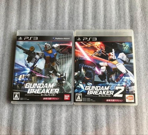Ps3 gundam breaker 2 set - ps3, &
