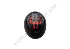 POMMEAU DE LEVIER DE VITESSE BE1 CREUSÉ ROUGE PEUGEOT 205 GTI CTI KIT DE 2