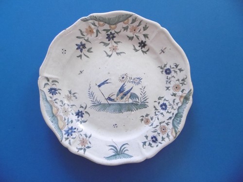 Ancienne assiette faience - assiette,