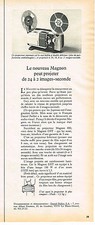 PUBLICITE ADVERTISING 104  1974   MAGNON   projecteur film