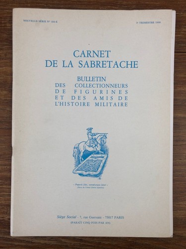 Carnet sabretache 103 - carnet, de