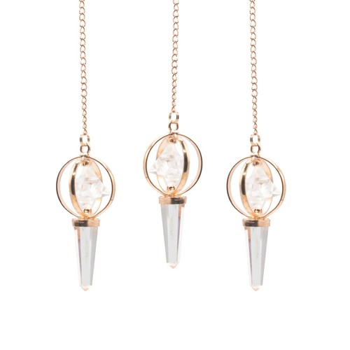 Pendule merkaba tournante - pendule,