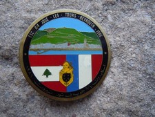 INS 165 . GENDARMERIE . OPEX . LIBAN . BEYROUTH 86 . EGM 8 / 4 . LOCAL . SUPERBE