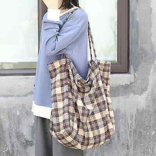Sac femme grand - femme, ecossais