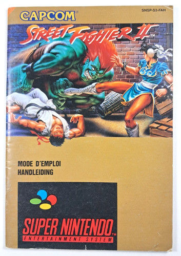 Notice street fighter 2 - fighter, ii