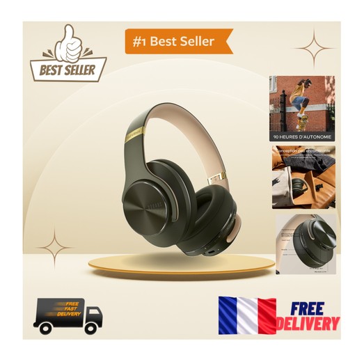 Casque audio doqaus bluetooth - audio,