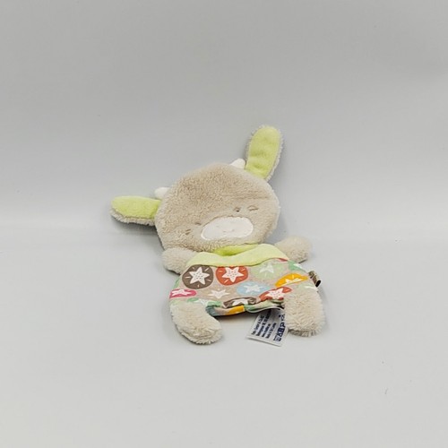 Doudou plat ane - plat, beige