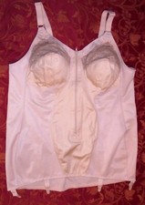 Combiné-gaine avec jarretières, sans armatures "TRIOLET" grande taille  135 D