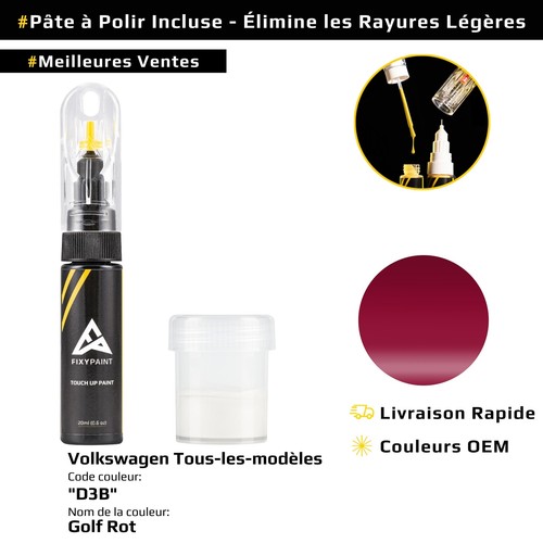 Peinture retouche pour - de,