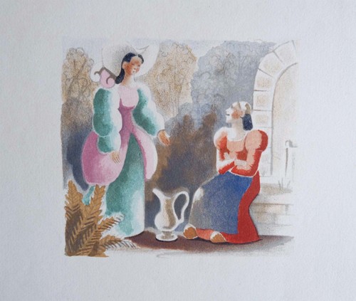 Cendrillon lithographie - cendrillon,