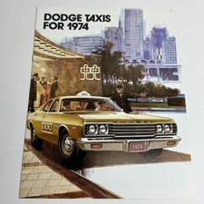 DODGE 1974 TAXIS / 8p brochure catalogue/ US / CORONET MONACO SPORTSMAN