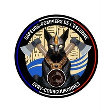 Ecussons pompiers evry - pompiers,