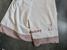 superbe drap vintage 2 places 290 X 240