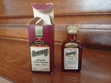 Mignonnette COINTREAU Boite d' Origine Étiquette CRÉDIT MUTUEL  ANGERS  1980