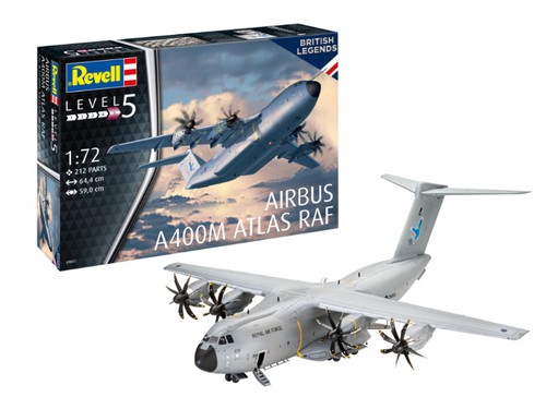 Revell airbus a400m - atlas, raf